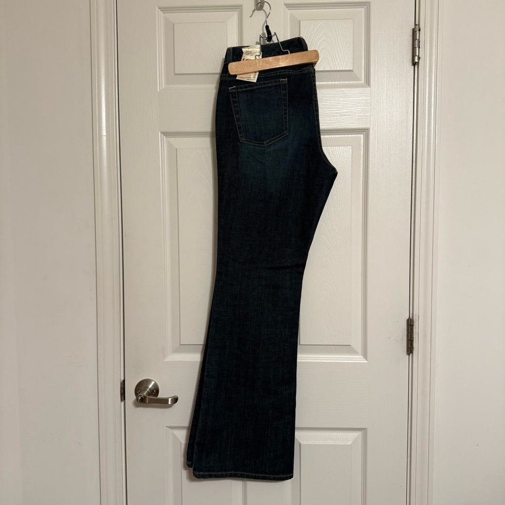 Banana Republic Dark Blue Jeans Size 10 NWT - Picture 4 of 9